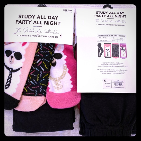 STUDY ALL DAY PARTY ALL NIGHT - Picture 1 of 6